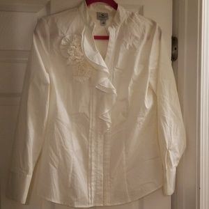 NWT WORTHINGTON BUTTON UP